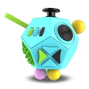 Fidget Cube Anti-Stress <br>Cube Anti-Stress 12 Faces - Shop Antistress