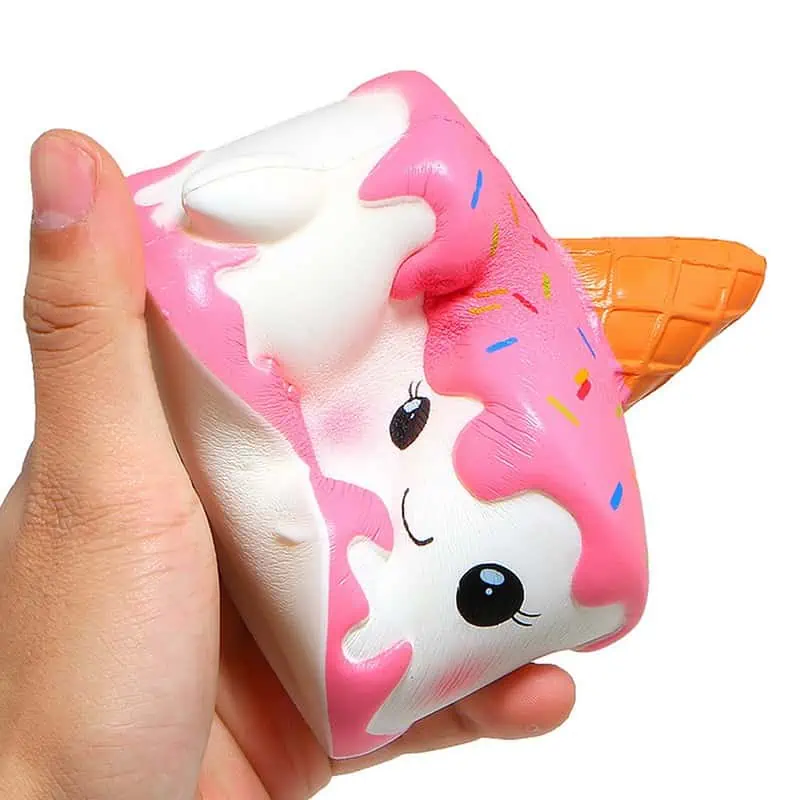 Squishy Balle Anti Stress Licorne Glace – Image 3