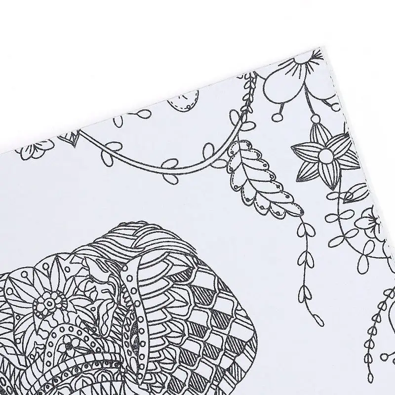 Coloriage Anti Stress Animaux De La Savane – Image 3