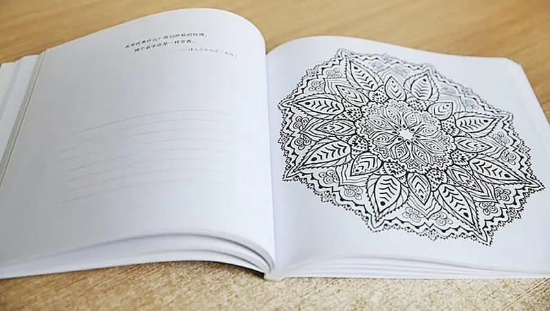 Livre De Coloriage Anti Stress Adulte Mandala À Colorier – Image 5