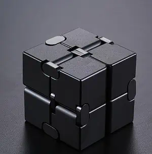 Jouet Anti-Stress <br>Cube Infini Aluminium - Shop Antistress