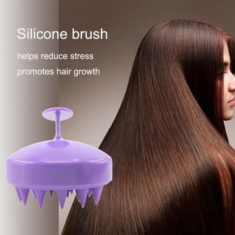 Accessoire Massage Relaxant Brosse De Massage Cuir Chevelu – Image 3