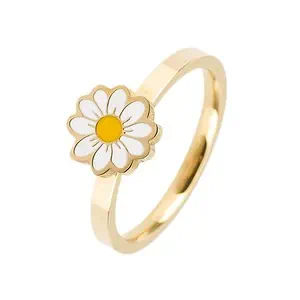Bague D'Anxiété Fleur De Soulagement