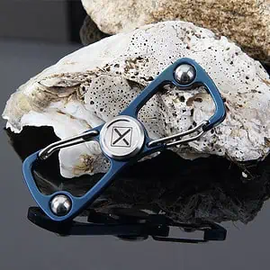 Porte Clé Anti Stress Mousqueton Spinner