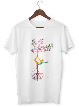 T-Shirt Zen  Arbre de vie multicolore - Shop Antistress