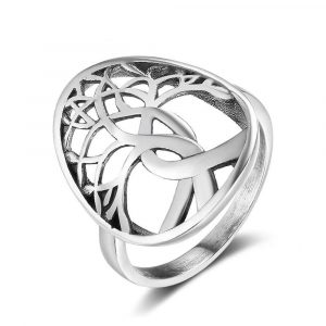 Bague Anti-Stress  Arbre de Vie (Argent Massif) - Shop Antistress