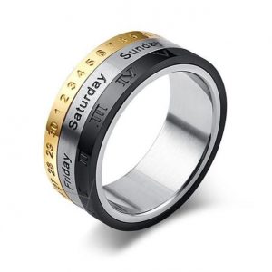 Bague Anti-Stress Calendrier - Shop Antistress