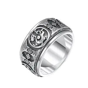 Bague Anti-Stress <br>Tigre (Argent) - Shop Antistress