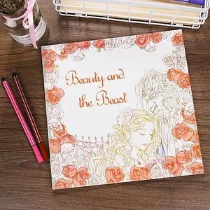 Coloriage Anti Stress Belle Et La Bête