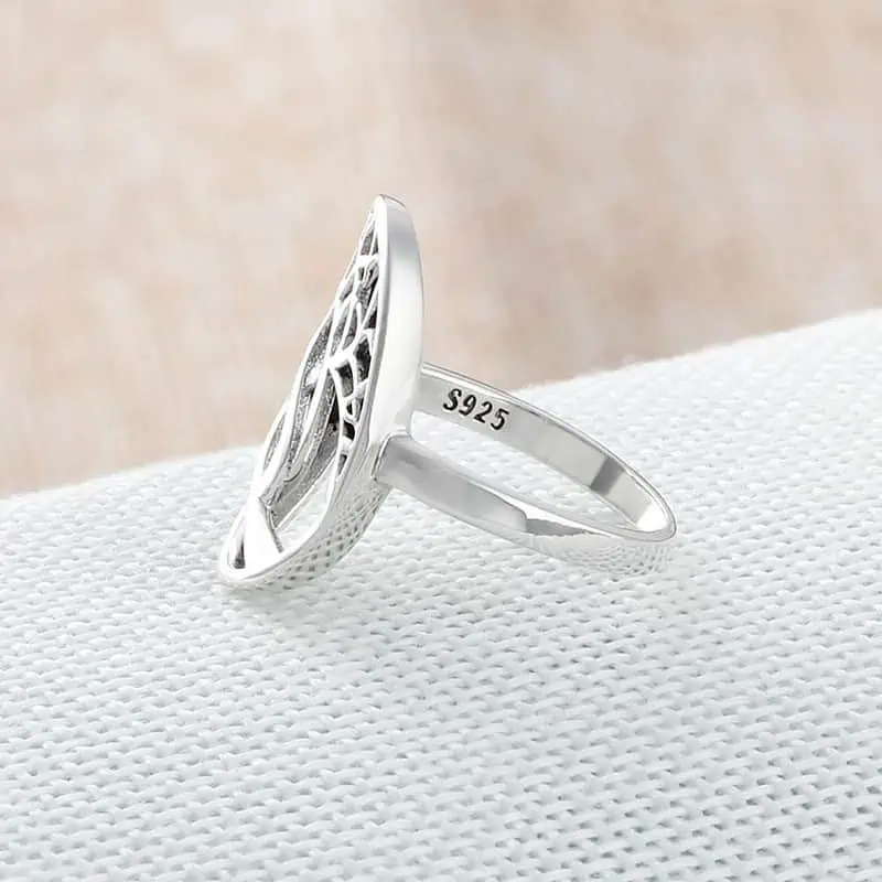 Bague Antistress Arbre De Vie (Argent Massif) – Image 4