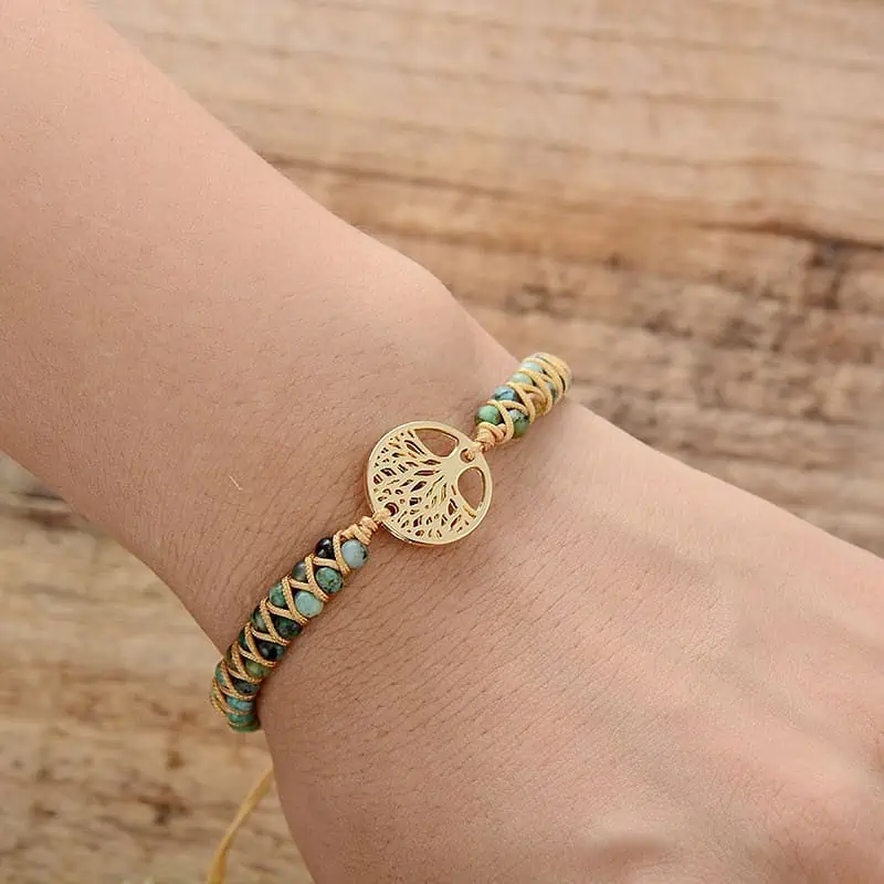 Bracelet Anti Stress Africain Arbre De Vie – Image 4