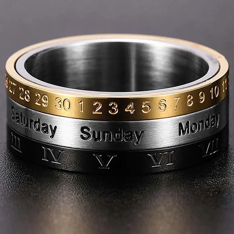 Bague Anti Stress Calendrier – Image 5