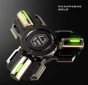 Hand Spinner <br>Lumineux Avec Pile - Shop Antistress