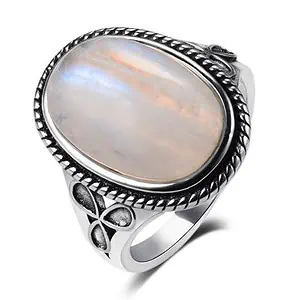 Bague Pierre de Lune Argent