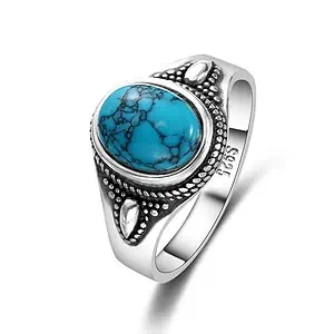 Bague Turquoise Argent