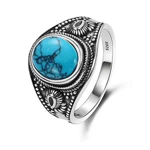 Bague Argent Turquoise