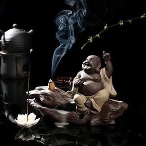 Porte Encens <br>Bouddha Rieur - Shop Antistress