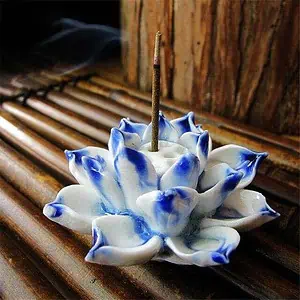 Porte Encens <br>Lotus Fait à la Main - Shop Antistress