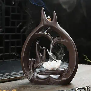Porte Encens <br>Main Fleur de Lotus - Shop Antistress