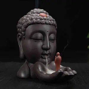 Porte Encens Tête De Bouddha