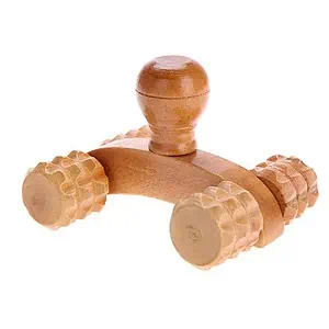 Accessoire Massage Relaxant Rouleau Massage Bois