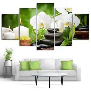 Tableau Zen <br>Bougies Galets - Shop Antistress