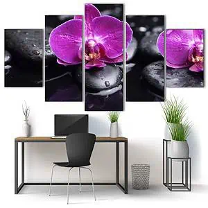 Tableau Zen <br>Orchidée Rose - Shop Antistress