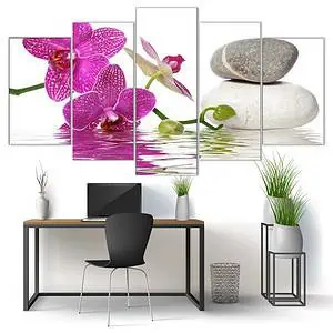 Tableau Zen <br>Orchidée Zen - Shop Antistress