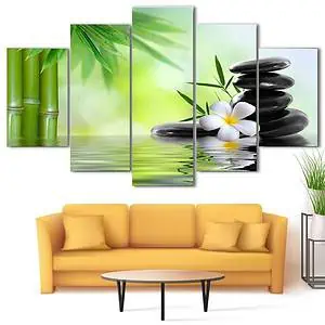 Tableau Zen <br>Bamboo et Galets - Shop Antistress